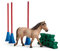 SCHLEICH 42483 Pony Slalom, ab 3 Jahren, Farm World - Spielset, 12 Teile