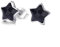 Fu You 925 Sterling Silber Ohrringe Sterne Ohrstecker Ohrschmuck Schmuck Geschenke Ohrringe für Damen Mädchen
