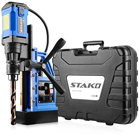Trapano Magnetico 1480 Watt Elettromagnetico (11500N) Leggero e forte (10kg) Molto maneggevole.