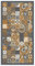 Panorama Alfombra Vinílica Salón - Varios Tamaños - (Hidráulica Color Naranja 140x200 cm)