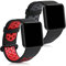 kwmobile 2x Cinturino TPU Silicone Fibbia Compatibile con Xiaomi Mi Watch Lite/Redmi Watch Cinturino - Cinturini 15-22 cm