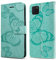 DENDICO Cover per Galaxy Note 10 Lite/Galaxy A81 / Galaxy M60S, Portafoglio Custodia in PU Pelle per Samsung Galaxy Note 10 Lite, Antiurto Cover a Libro con Slot per Carte, Verde
