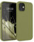kwmobile Hülle kompatibel mit Apple iPhone 12 / iPhone 12 Pro Hülle - weiches TPU Silikon Case - Cover geeignet für kabelloses Laden - Porzellan Grün