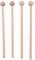 Bstepompre 2 paires de maillets en bois pour carillon énergétique, xylophone, de bois, glockenspiel et