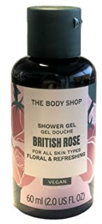 The Body Shop British ROSE Shower Gel 60ml (Travel Size)