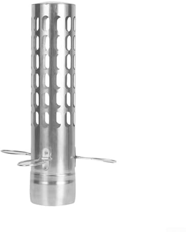 HpLive Zelt-Schornsteinrohrabdeckung, Ofenrohr-Funkenfänger für 6 cm Ofenrohr, wetterfeste Belüftung, Edelstahl, Schornstein, Regenkappe für Holzofen, Outdoor, Camping