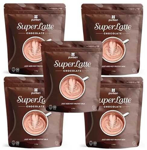 Purition Barista-Style Hot Chocolate Healthy Hot Drink | Plant based ingredients | No Added Sugar | Premium Hot Drink Alternatives