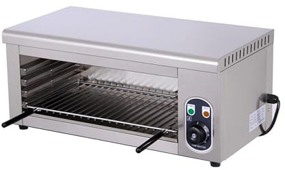 ZYJIX Horno De Convección Comercial De 2000w, Horno Tostador De Convección Eléctrico De 50~300°, Horno Eléctrico Profesional De Una Sola Capa