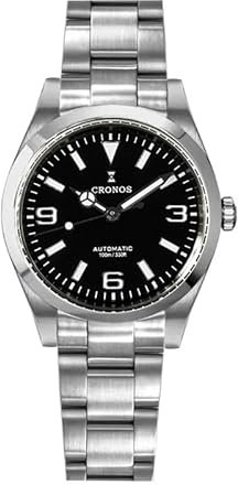 TACTICAL FROG Cronos 36 MM PT5000 Automatik Herrenuhr Saphirglas 100 M