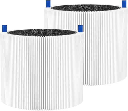 HOSECES 2Pack MINI Max Filter Replacement Compatible with BLUEAIR Blue Pure Mini Max Air Purifier Filter, H13 True HEPA Filter, Purification to 99.97%