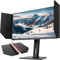 QYOEGSQ Desktop Computer Monitor Hood,Computer Displayshading Side Panel,Foldable Anti-Glare Video Monitor Hood Sunshade Sunhood, Support 180° Adjustment Angle, for 24-27-inch Laptops(1set)