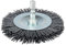 Nylon Wire Wheel, Filament Abrasive Wire Brush T Shape Drill Brush Wheel with 6mm Shank for Removal Rust Corrosion Paint (Grey)