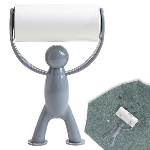 Lunaobrik Sticky Lint Roller, Klebstofffutter Entfernung Roller | FINT -Entfernung Kleidung Kleber Roller | Kleidung Staubreinigung Wäscherei Werkzeug für Teppichsofa Bett für Reisen, Geschäft,