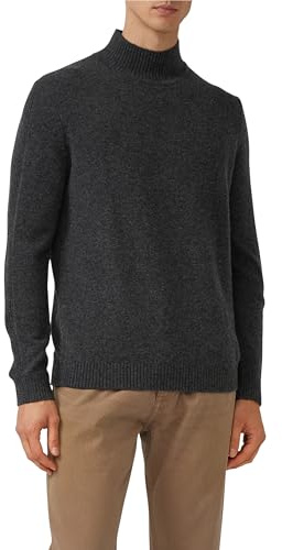 s.Oliver Strickpullover aus Wollmix mit Stehkragen
