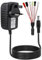 NIMH Charger for 2-10s 2.4-12V NIMH/NICD Battery Packs RC Smart Charger Rechargeable for RC Car/RC Boat/RC Aircraft/Drone/Airsoft, Compatible with Standard Tamiya/Mini Tamiya/SM 2P/JST/XH/Futaba
