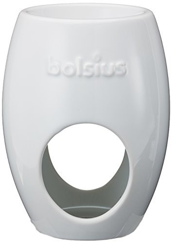 bolsius Duftlampe, wachs, Weiß, 3 x 3,5 cm