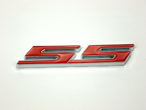 Garage-SixtySix Metall Emblem Aufkleber Supersport SS Rot