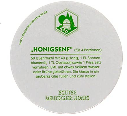 Germerott Bienentechnik DIB Deckeleinlagen Einlegepappen für 250g Gläser - Verpackungseinheit 600 Stück