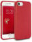 MyGadget TPU Case for iPhone 7 | 8 | SE 2020 | 2022 - [ Camera Protection & Anti Fingerprint ] - Silicone Cover with Soft Touch & Anti Scratch Shell - Matte Red