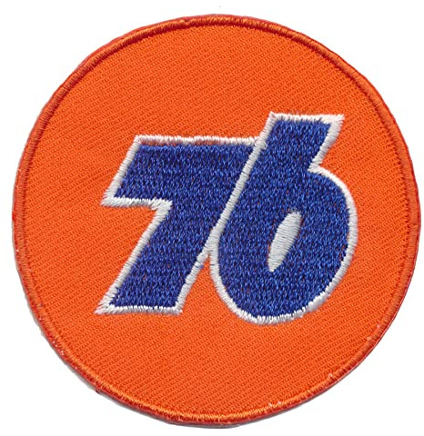 76Oils Patch 76 Gasoline Aufnäher Racing Oil Motoröl Motorsport BLITZVERSAND