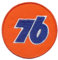 Patch 76 Gasoline Aufnäher Racing Oil Motoröl Motorsport BLITZVERSAND