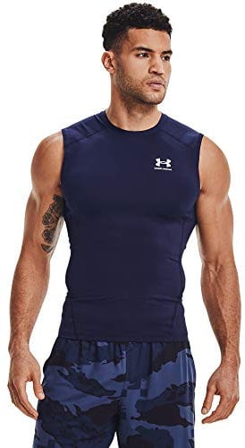 Under Armour Men UA HG Armour Comp SL, Cooling & Breathable Tank Top for Men, Gym Vest with Anti-Odour Material