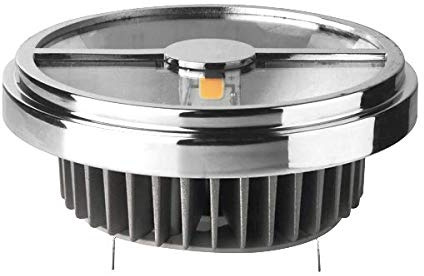 2 x Megaman 10W LED Reflector G53 AR111 Dimmable Light Bulb, 20V, 4000k, 630lm, 45D with TCH Technology, 40 Year Life