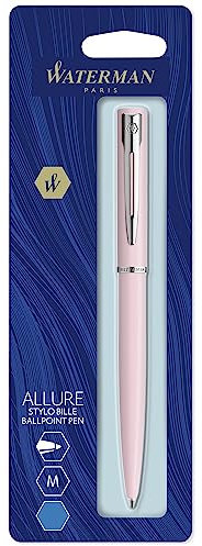 Waterman Allure Stylo à bille Rose pastel C.C. M Bleu sous blister
