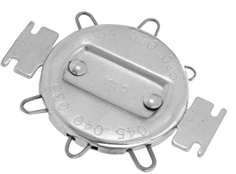 Huamengyuan Zündkerzenabstand Einstellwerkzeug Zündkerzen-Messwerkzeug Spark Plug Gapper zum Messen und Einstellen des Zündkerzen-Spaltmaßes,Kaiserliche Größe/Metrisch Größe