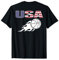 Amerika Basketball Fans Trikot - USA Flagge Sommer Sport Lover T-Shirt