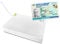 ATLANTIS lettore cie 3.0 carta d'identità elettronica italiana,per INPS,Ag. delle entrate, INAIL,Fascicolo sanitario,ANPR Lettore smartcard contactless nfc per PC, collegamento USB,Bianco,P005-CIED311