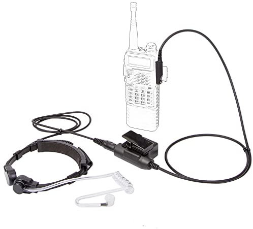 MOOKEENONE 1 oreillette radio tactique U94 PTT pour Baofeng UV-9R Plus