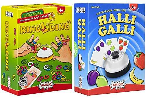 AMIGO 01735 - Ringlding, 4 Jahre+ & Spiel + Freizeit 1700 Halli Galli. Auf die Glocke fertiglos