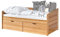 TiCAA Sofabett Mini Micki 80x160 Buche Natur