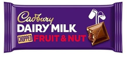 Cadbury Dairy Milk Fruit and Nut 95g x 22 Bars