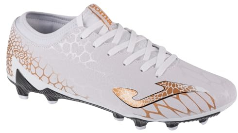 Joma GOL 2402 FG GOLS2402FG, Men Football Boots, White, 44,5 EU