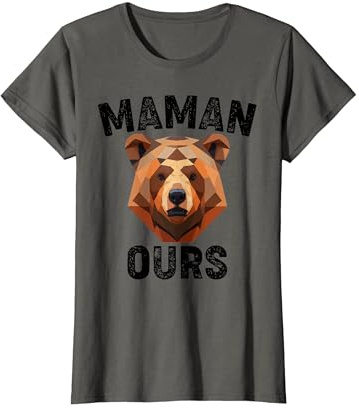 Meilleure Maman Fête Des Mères Maman Ours T-Shirt