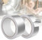 Joaecosmhui Aluminium Klebeband Hitzebeständiges - Nicht Leicht zu Zerreißen, Wasserdichtes Alu Klebeband zum Reparieren von Metalloberflächen (1 Rolle 1mm x 30mm x 20m+1 Rolle 1mm x 50mm x 20m)