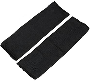 Schnittfeste Handschuhe 1 Paar Schnittfeste Arbeitshandschuhe Edelstahldraht Schnittschutzhandschuhe Armstulpen for Metzger Angeln Garten Händeschutz Sicherheitsarbeitshandschuh für Kochmesser, Metzge