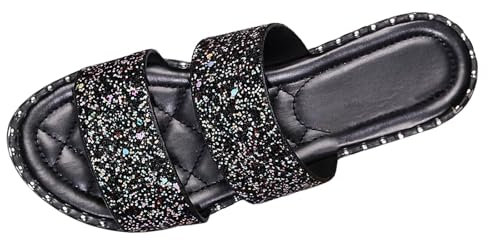 TYUIOP Sandali Bassi Donna Estivi Oro Piscina Rosa Scarpe Tacco Donna Comode Sandali Donna Estive Con Zeppa Scarpe Donna Zeppa Infradito Con Sughero Donna Hawaiana Donna Infradito