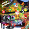 Anysun Christmas Projector Lights Outdoor, Christmas Projector Indoor 10 HD Slides LED with 80 Cartoons, Snowflake Projector with Timer, Xmas Projector Light Outdoor for Holiday Party Decor