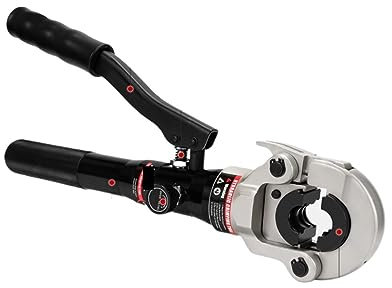 Hydraulisches Pex-Rohr, Aluminiumrohr, Sanitärrohr, Kunststoffrohr, Fußbodenheizung, Druck-Crimpwerkzeug Präzise Anwendung(GC-1632 Red,U16 20 25 32)