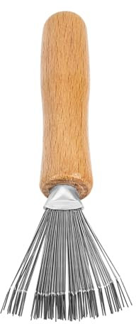 VILLCASE Ikebana Rechen Edelstahl Groß Blütenreinigungswerkzeug Für Zuhause Blumenarrangements Rückstandsentferner Praktischer Reinigungshelfer