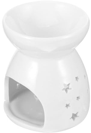IMIKEYA Keramik Teelichthalter Als Ätherisches Öl Wachswärmer Aromadiffusor Für Wohnzimmer Schlafzimmer Teelichthalter Keramikwärmer