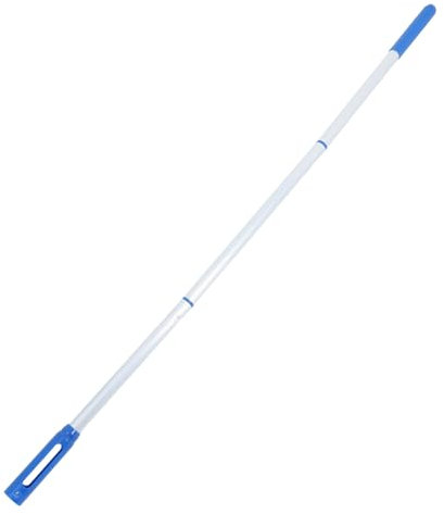BESPORTBLE Perche Télescopique en Aluminium Amovible pour Piscine, Manche Réglable 120 Cm, Utilisation Entretien Piscine Profonde, Compatible Écumoire Et Accessoires