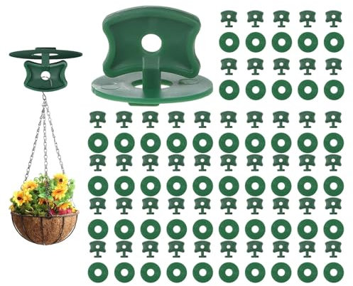 200 Pcs Greenhouse Twist Clips,Plastic Greenhouse Fixing Clips and Washers Greenhouse Accessories Extender Corner Clips, Fixing Clips and Washers for Greenhouse Securing Insulation