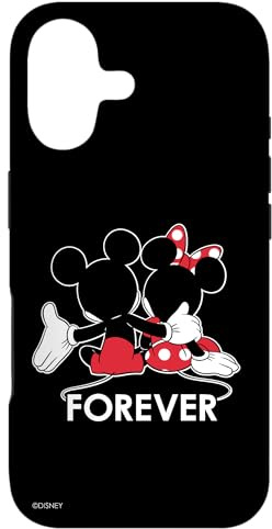 Hülle für iPhone 17 Disney Mickey and Minnie Mouse Silhouettes Forever