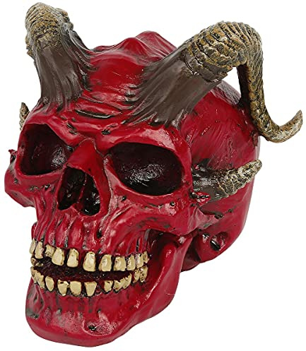 Nemesis Now Figur Tenacious Dämonenschädel, 13,3 cm