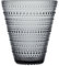 Iittala 1025721 Kastehelmi Vase 154mm, grau, Glas