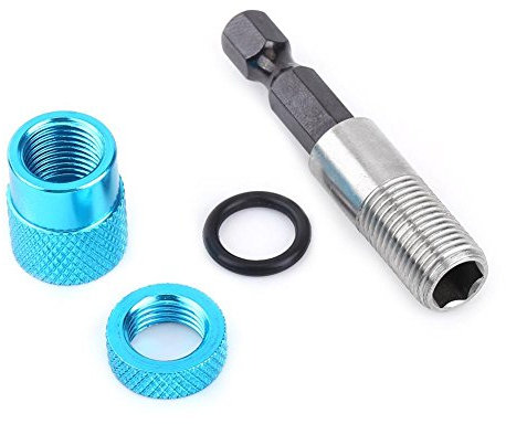 Bit Halter TOPINCN 1/4 inch Sechskantschaft Magnetische Verlängerungsstange Elektrowerkzeuge für Bohrmaschine Schraubendreher Länge 60mm